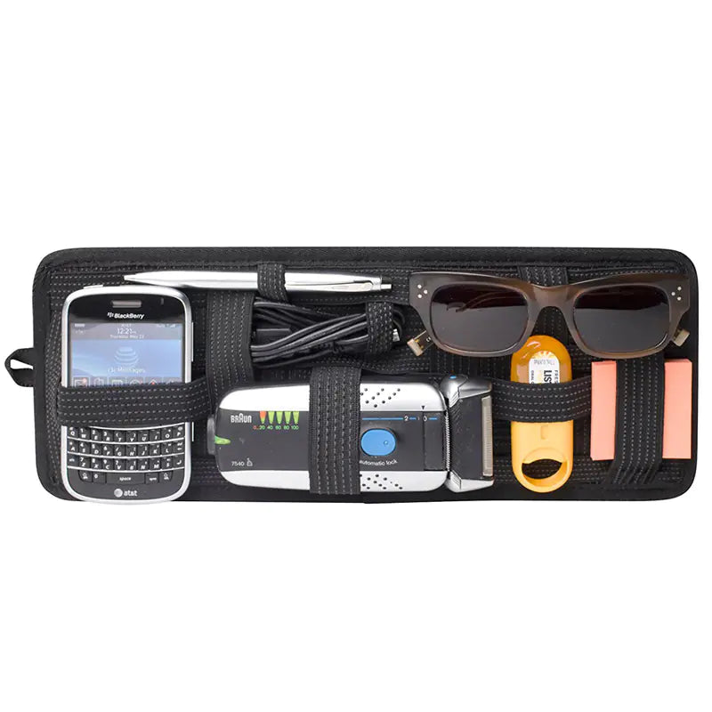 Auto opbergzak bevestiging aan de zonneklep