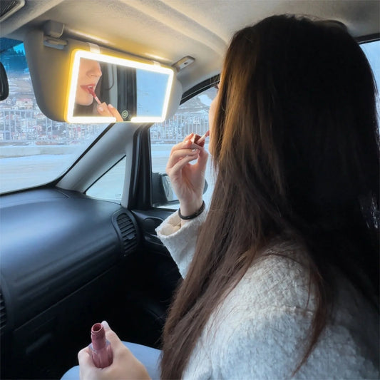 Auto LED Zonneklep Spiegel